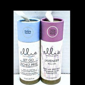 Ellia Let Go And Lavender Relaxation Roll on Therapeutic Essential Oils